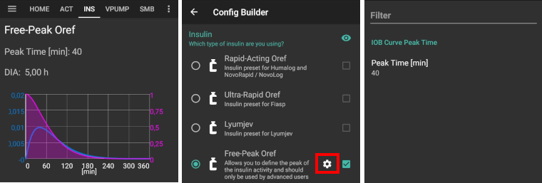 Insulintyp Free Peak Oref
