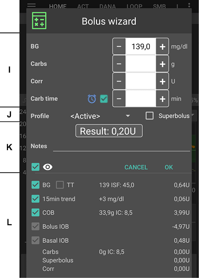 Bolus-Rechner