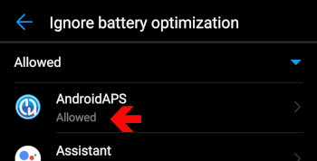 Huawei - Batterieoptimierung ignorieren