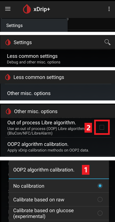 OOP2 Calibration