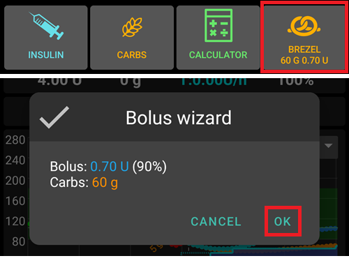 Einstellungen > Quick Wizard Button