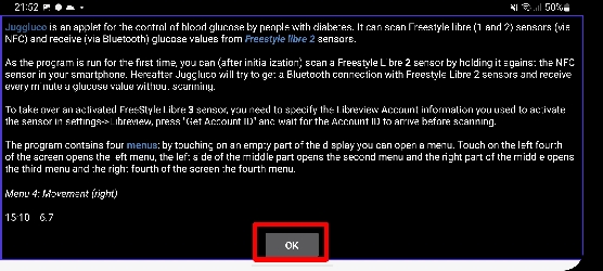 Disable Juggluco battery optimization