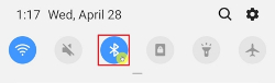 Bluetooth button
